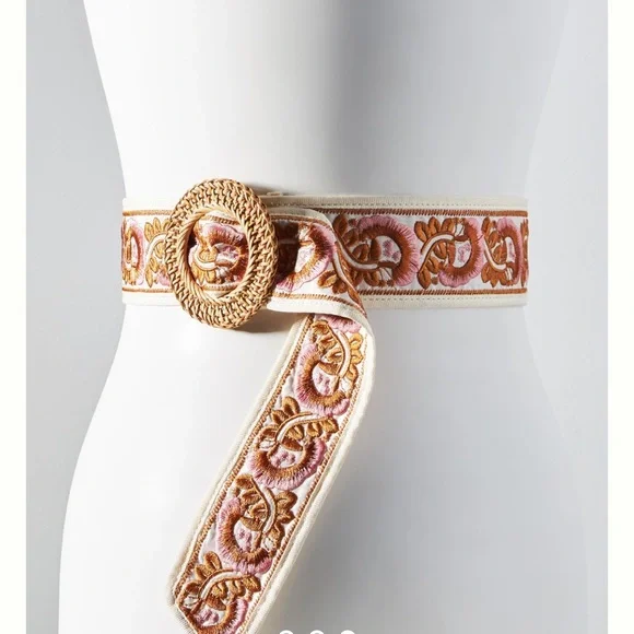Anthropologie | Accessories | Anthropologie Embroidered Belt 